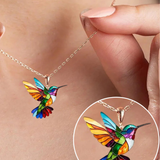 Hazel | Hummingbird Necklace