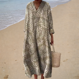 Flowy Printed Summer Dress