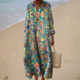 Fluttering Printed Summer Dress