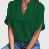Elora | Soft and Elegant V-Neck Shirt