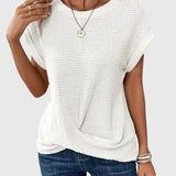 Bristol | Elegant Blouse with Crew Neck