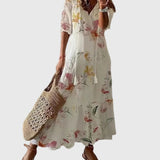 Amalia | Vintage Boho Maxi Dress for Summer