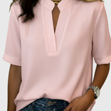Loise | Elegant Blouse with Refined Collar