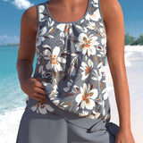 Helena | Stylish Floral Tankini Set Women