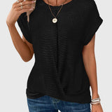 Bristol | Elegant Blouse with Crew Neck