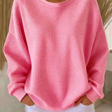 Diane | Classic Waffle Knit Sweater
