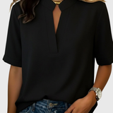 Loise | Elegant Blouse with Refined Collar