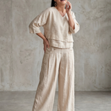 River | Layered Top Wide Leg Set