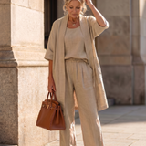 Yael | Three Piece Relaxed Top Pant Set