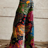 Pants - Authentic Pattern Pants, Boho Vintage Pants