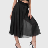 Skirt - Elegant 2-in-1 Skirt