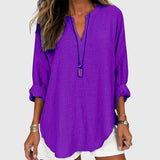 Mavis | Flowy Elegant Beach Shirt