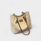 Eleanor | Soft Cord Shoulder Bag
