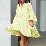 Lydia - Dress with Eyelets