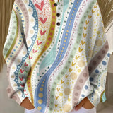 Aida | Artful Print Sweater