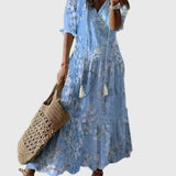 Amalia | Vintage Boho Maxi Dress for Summer