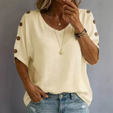 Bellie | Casual Loose Button Up Shirt