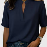 Loise | Elegant Blouse with Refined Collar