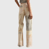 Jeans - Wide Jeans, High Waist