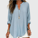 Mavis | Flowy Elegant Beach Shirt