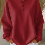 Anne | Casual sweatshirt with collar