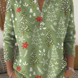 Sofie | Christmas Sweater with Buttons