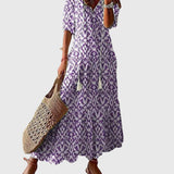 Amalia | Vintage Boho Maxi Dress for Summer