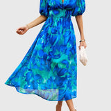 Merlin™ | Flattering Floral Midi Dress