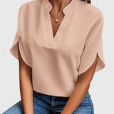 Elora | Soft and Elegant V-Neck Shirt