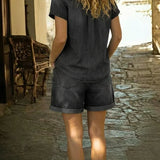 Stephanie™ | Casual Denim Dress
