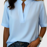Loise | Elegant Blouse with Refined Collar
