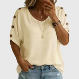 Bellie | Casual Loose Button Up Shirt