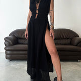 Zolla - Textured Dress with Slit