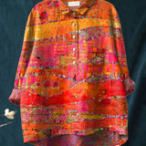 Ariana | Bold Abstract Print Shirt