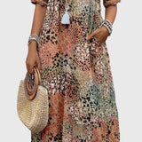 Yvonna™ | Elegant Floral Midi Dress