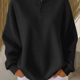 Anne | Casual sweatshirt with collar