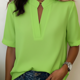 Loise | Elegant Blouse with Refined Collar