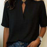 Loise | Elegant Blouse with Refined Collar