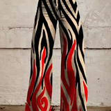 Pants - Boho Pants with Pattern