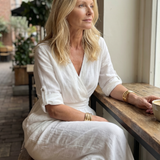 Wanda | Cross Front Wide Leg Jumpsuit