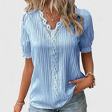 Arienne | Elegant V-Neck Blouse