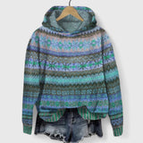 Zoe - Retro Hoodie Sweater