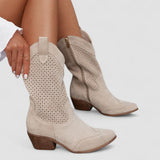 Rachel | Studded Western Boot