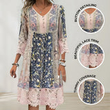 NAYA | MIDI DRESS FLUID BOHO LUXE