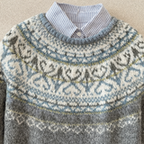 Luxe | Chic Vintage Nordic Knit Sweater