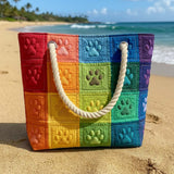 Quilted Beach Bag Paw Patch