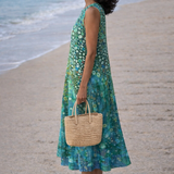 Zara | Midi dress with reef print
