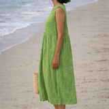 Sara | Printed Midi Dress