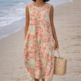Belén | Floral Midi Dress