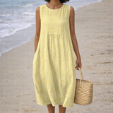 Sara | Printed Midi Dress